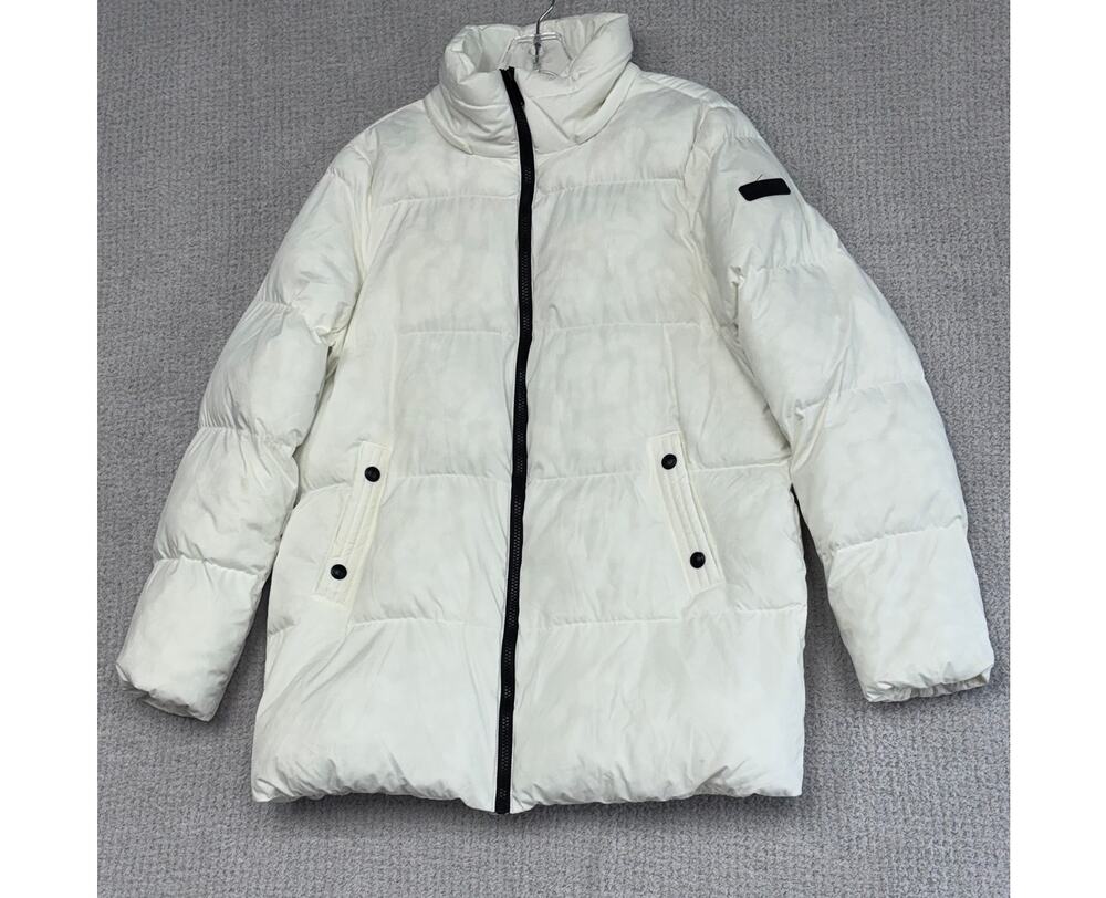 Sam Edelman Women's White Puffer Coat Size M #79603